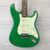 Used Johnson CUSTOM-BUILD W/7-WAY S Type Electric Guitar Green 6-String 41124-S000218427 View 1