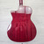 Used Luna GYPSY QUILT ASH TRANS PURPLE A/E Laminate Top Acoustic Guitar Purple 41124-S000218503 View 5