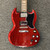 Used Epiphone G-400 SG Type Electric Guitar Red 6-String 40111-S000201565 View 1