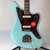 Used Squier FSR CLASSIC VIBE JAGUAR Electric Guitar Blue 6-String 41110-S000075870 View 1