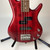 Used Ibanez GIO MIKRO GSRM20 Bass Guitar Red 4-String 41110-S000075905 View 4
