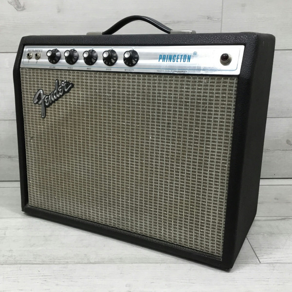 Used Fender Vibro Champ 1966-67 Blackface Tube Guitar Amp