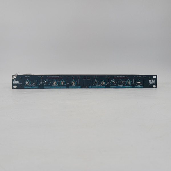 dbx 166XL　コンプレッサ Rack Mount DBX 166XL Dual Channel Compressor Limiter Gate