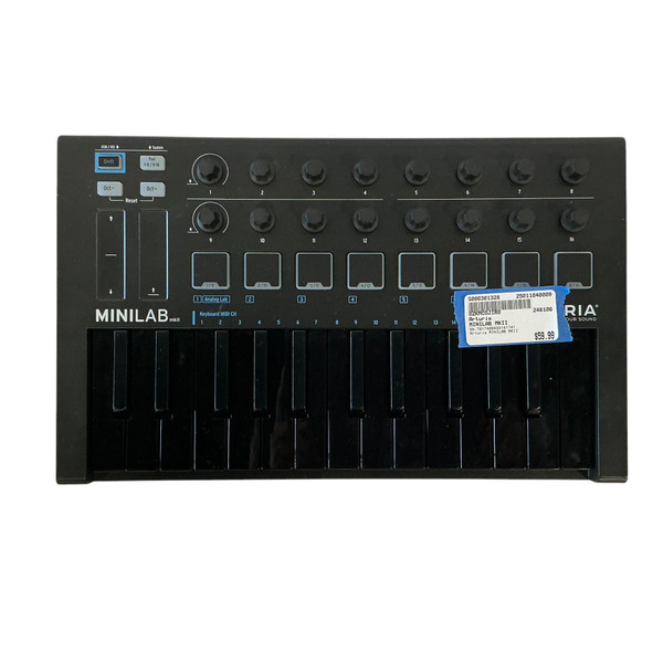 Used Behringer SWING 32-KEY USB MIDI CONTROLLER W/BOX