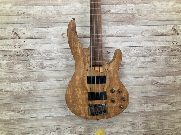 Used Ibanez SDGR 505 W/ CASE Modern Metal Bass Guitar Wood 5