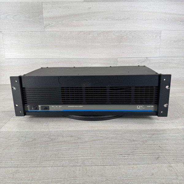 【良品】QSC USA400 真空管パワーアンプ 良品】QSC USA400 真空管パワーアンプ