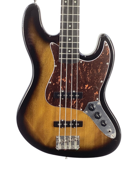 Used SX VINTAGE SERIES JAZZ BASS J Type Bass Guitar Black 4