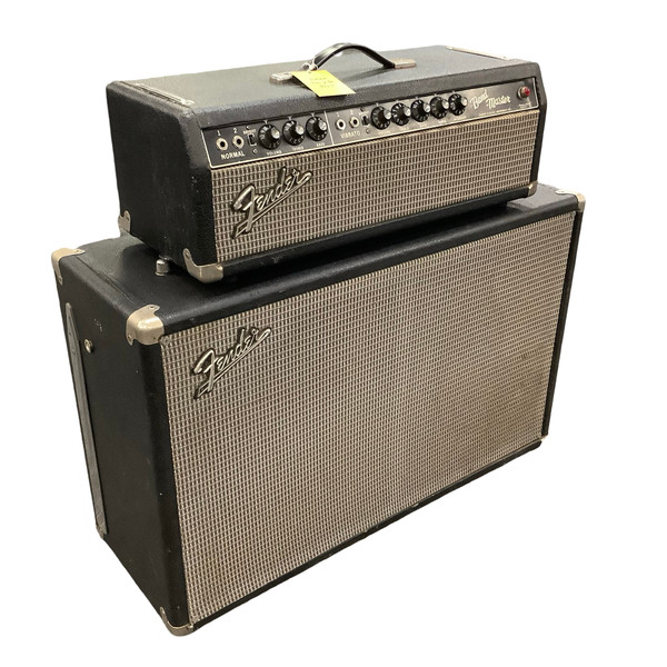 Used Fender Bassman 100 Silverface Tube Guitar Amp Head