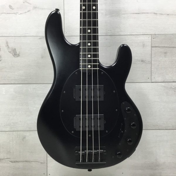 Used Musicman STINGRAY 4 HH GLOSS BLACK Bass Guitar Black 4-String