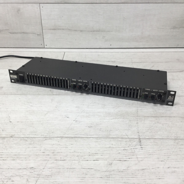 Used MXR DUAL FIFTEEN BAND EQ 124 Equalizer