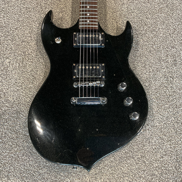 Used Hamer HAMER SLAMMER V Pointy Electric Guitar Silver Burst 6