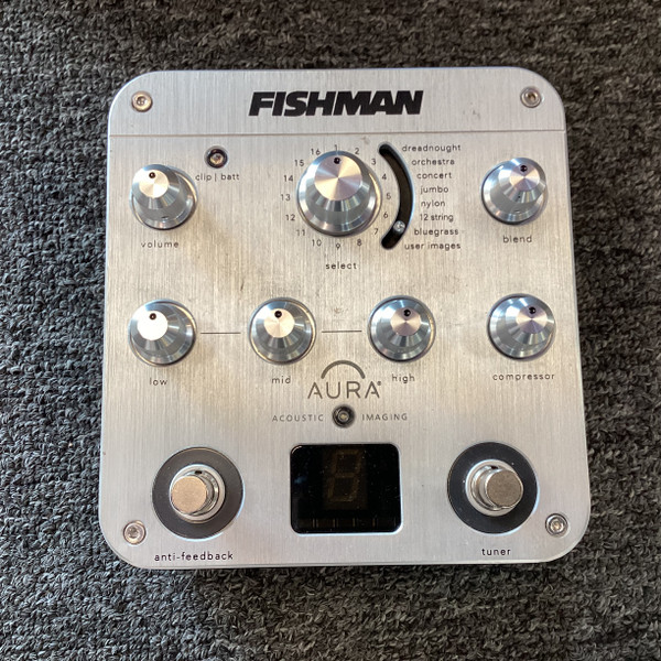 Fishman Aura Dreadnought　プリアンプ　アコギ用 Fishman Aura Dreadnought プリアンプ アコギ用 Fishman Aura