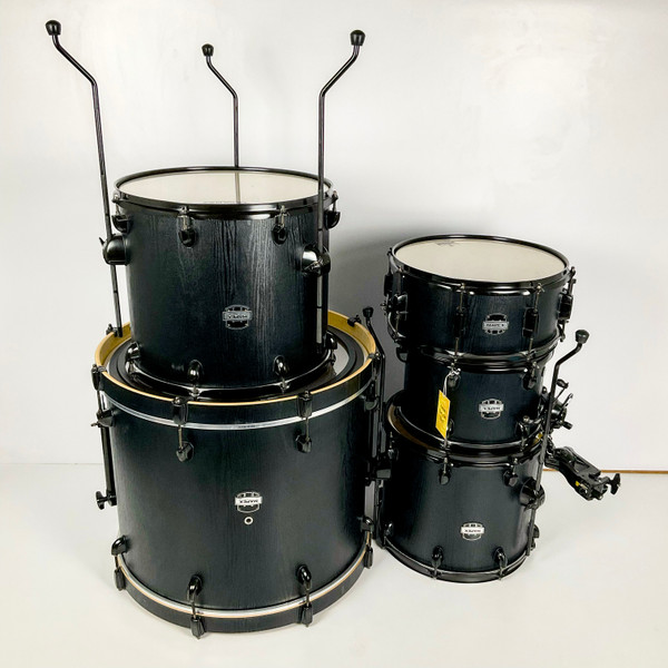 Used Tama ROCKSTAR Drum Shell Kit Silver/Gray