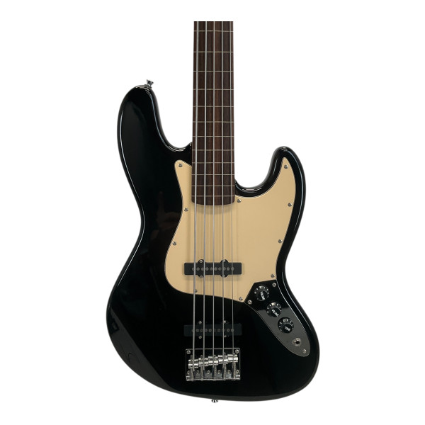 Used SX VINTAGE SERIES JAZZ BASS J Type Bass Guitar Black 4