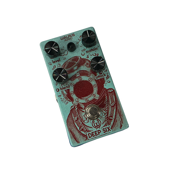 Used WALRUS AUDIO DEEP SIX V1 Guitar Compressor Pedal