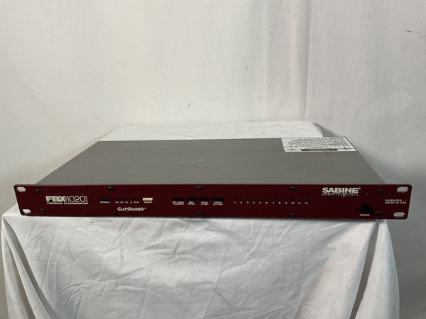 Used Behringer DSP1100P FEEDBACK DESTROYER Pro Sound Effects