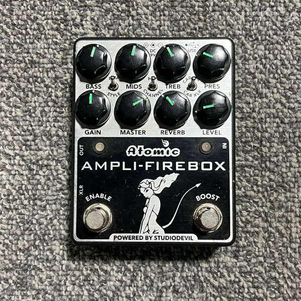 Used ATOMIC AMPLI-FIREBOX Amp Modeling Pedal