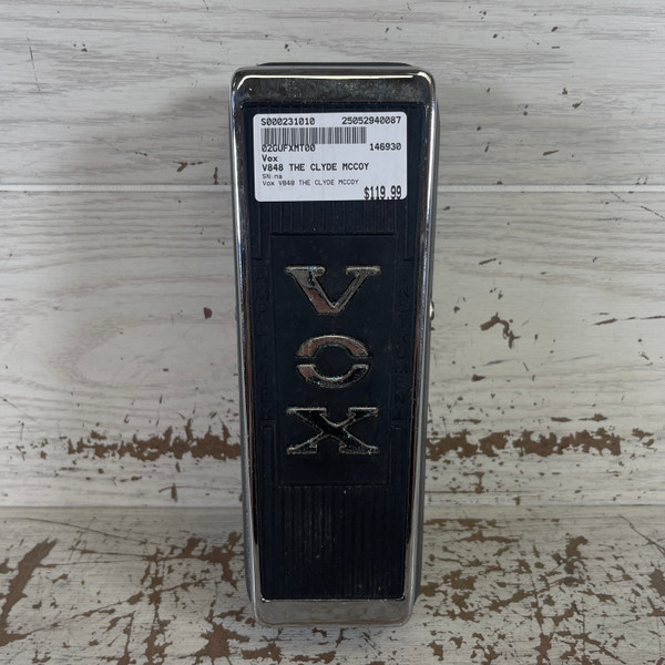 Used DUNLOP JC95 JERRY CANTRELL CRY BABY Guitar Wah Pedal