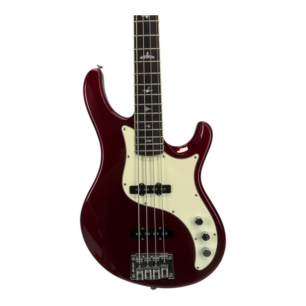 Used Ibanez SR 590 MADE IN JAPAN J Type Bass Guitar Red 4-String