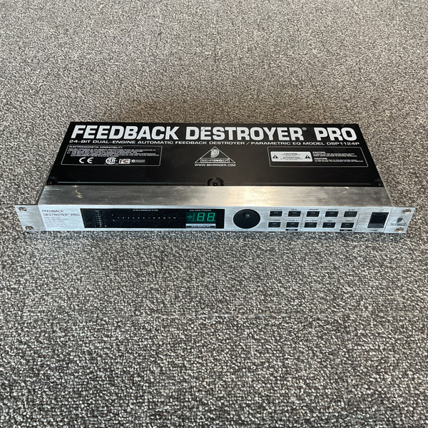 Used Behringer DSP1100P FEEDBACK DESTROYER Pro Sound Effects
