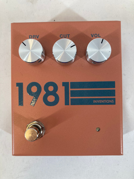 Used 1981 INVENTIONS DRV Guitar Distortion Pedal