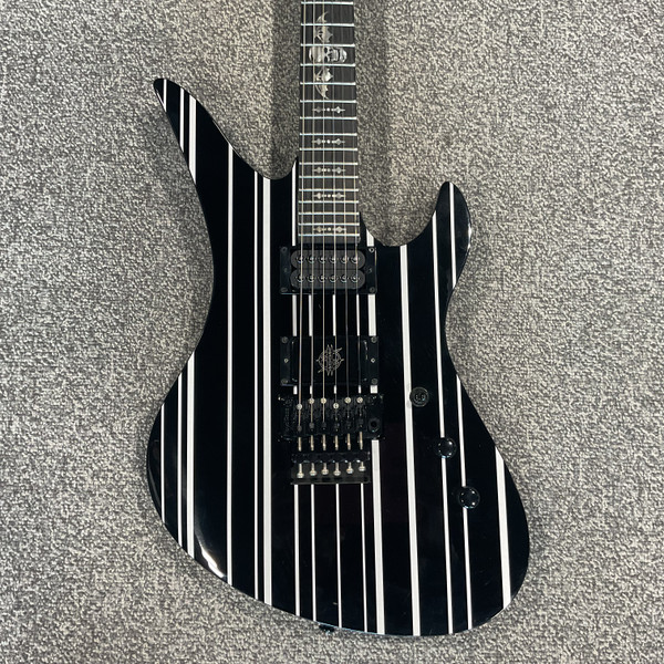 Used BC Rich KKV TRIBAL FLAMES Pointy Electric Guitar Custom