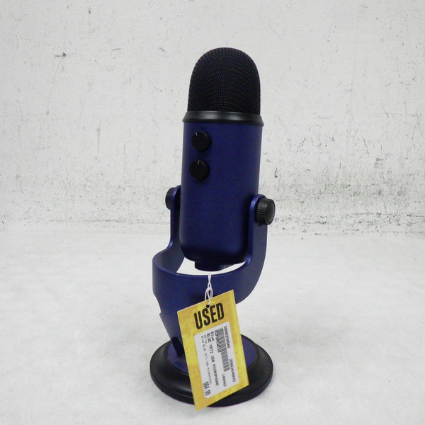 Used Blue YETI USB WHITE Microphones Microphones