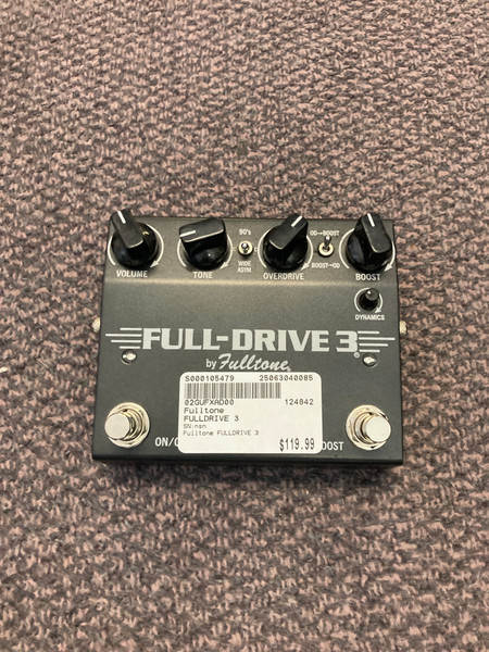 Used Fulltone OCD V1.6 Effect Pedal