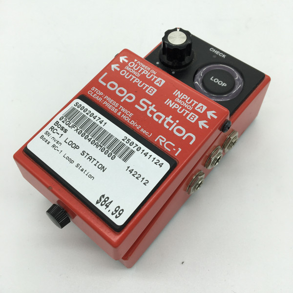 Used Boss RC-1 Looper Pedal