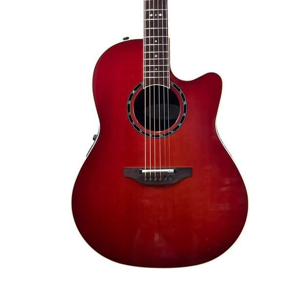 Used Ovation CELEBRITY CS247 LH Acoustic Guitars Black
