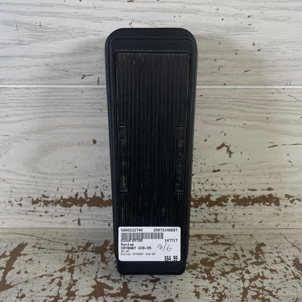 Used Dunlop JH-1 JIMI HENDRIX WAH Wah Pedal