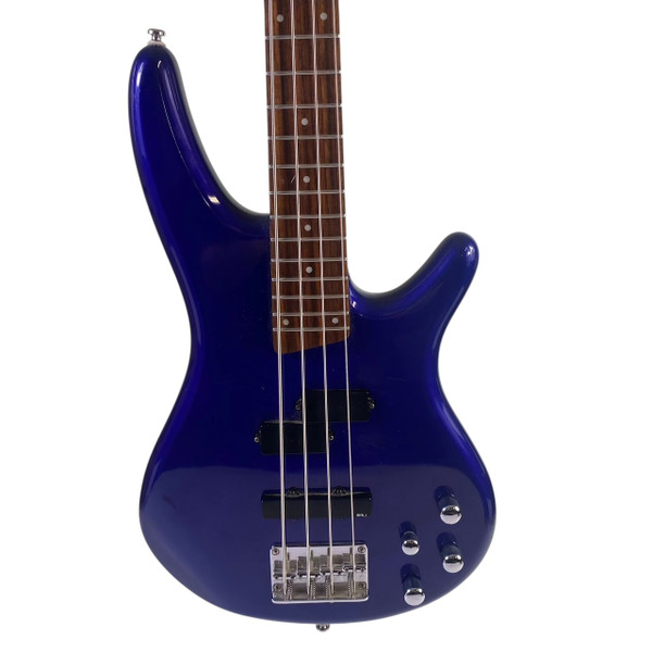 Used Ibanez EXB 404 Bass Guitar Purple 4-String