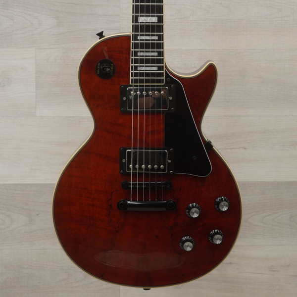 Used Maestro by Gibson LES PAUL Electric Guitar Black 6-String