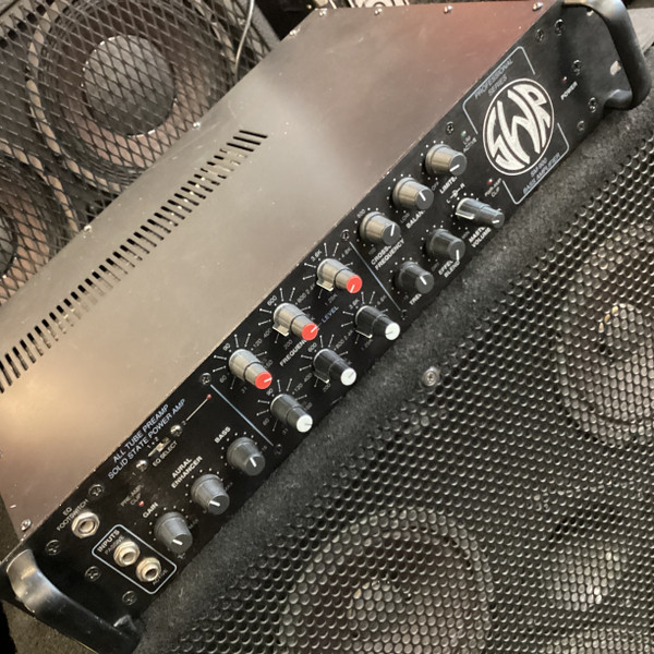 Used Genz Benz GBE 750 Rackmount Bass Amplifier Head