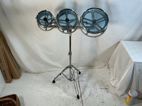 Used JCR COWBELL VINTAGE HANDHELD 8IN Percussion Instrument