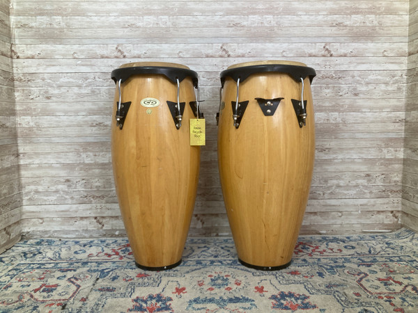 Used Latin Percussion - LP CP CONGAS 11IN/12IN W/STD Conga