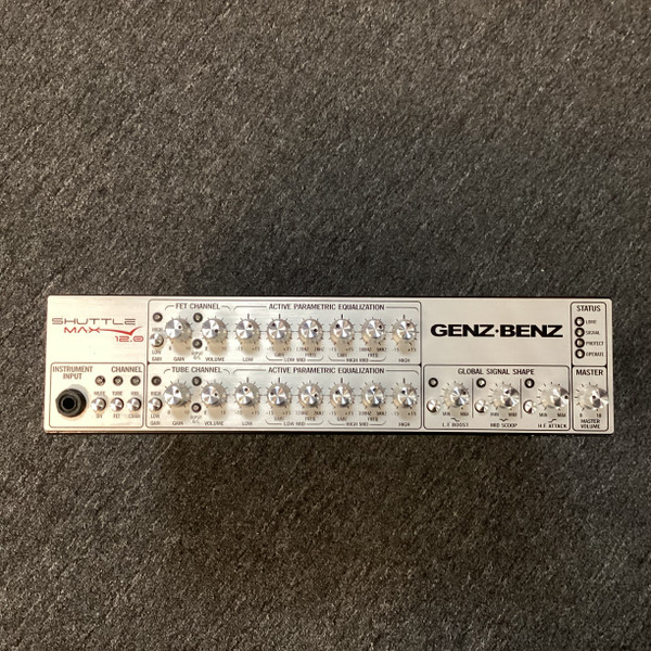 Used Genz Benz GBE 750 Rackmount Bass Amplifier Head