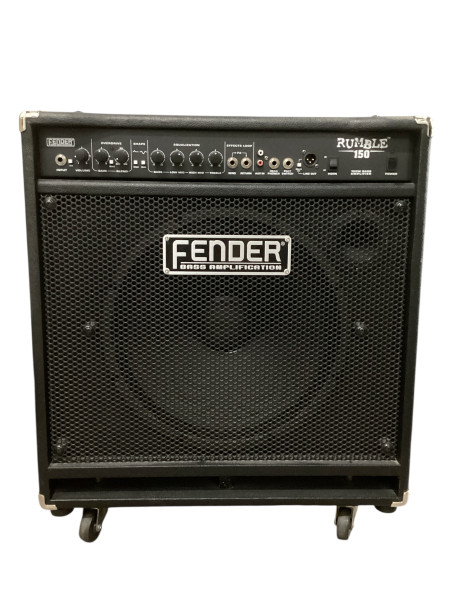 Used Fender RUMBLE 150 1 x 15 Bass Combo Amplifier 1 x 15