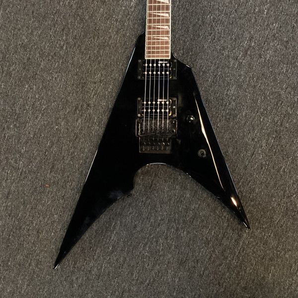 Used Dean ZX FLOYD Pointy Electric Guitar Black 6-String