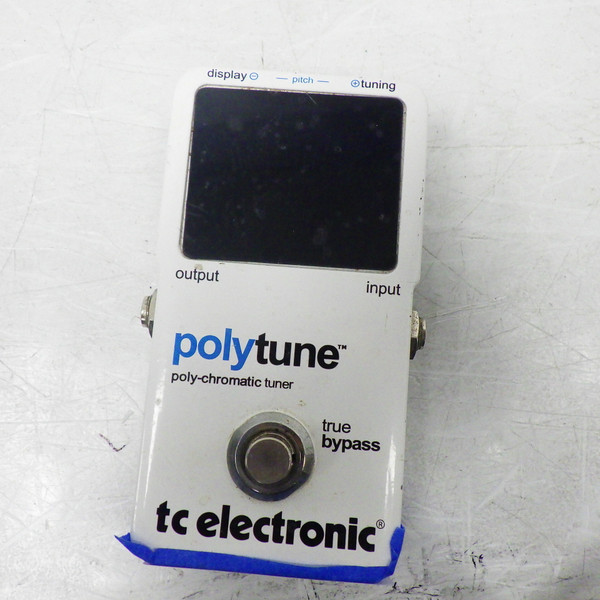 Used TC Electronic POLYTUNE NOIR TUNER PEDAL Tuner Pedal