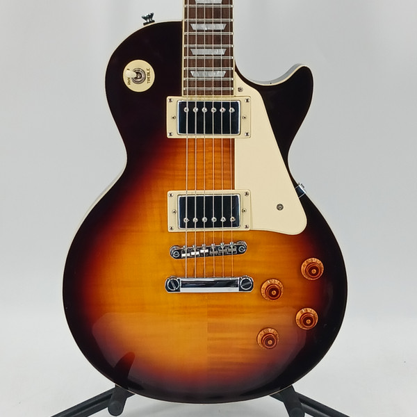 ギター Epiphone LesPaul Standard Pro Epiphone Les Paul Standard Plus Top Pro Trans Blue – Chicago