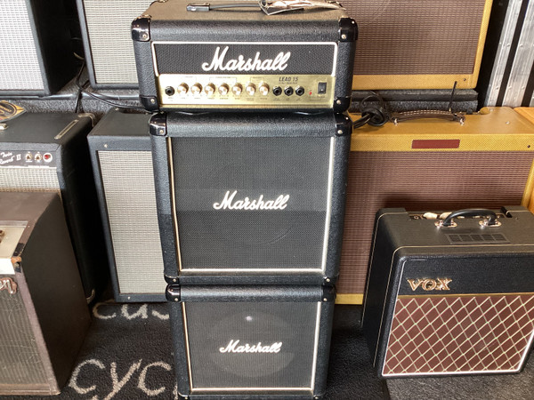 Used Marshall LEAD 15 MINI FULL STACK Solid State Guitar Head