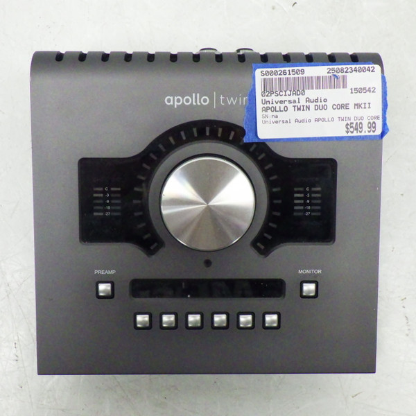 Used Universal Audio Apollo Twin Duo USB Audio Interface