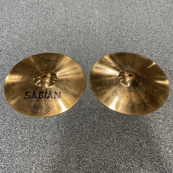 Used Zildjian ZXT ROCK HI HAT 14IN Hi Hat Cymbals 14