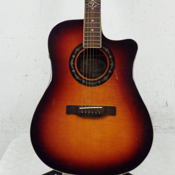 Used Ibanez PC300CENT1203 Solid Top Acoustic Guitar Wood