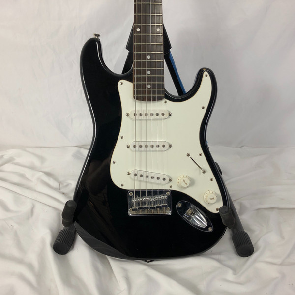 Used Washburn X-10 S Type Electric Guitar Black 6-String