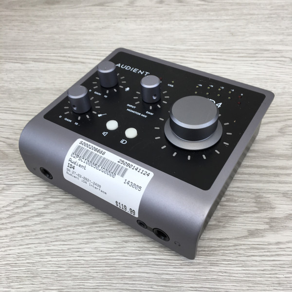 Used Motu M2 INTERFACE Computer Interface 2 A/D Recording Inputs