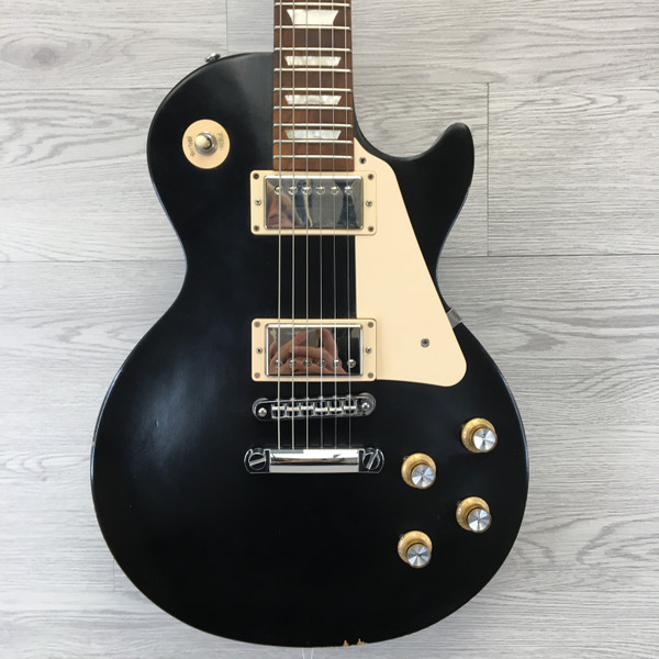 Used Gibson Les Paul Studio Electric Guitar - Ebony - Case