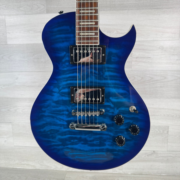 Used Cort EVL Z4 PENTAGRAM LP Type Electric Guitar Black 6