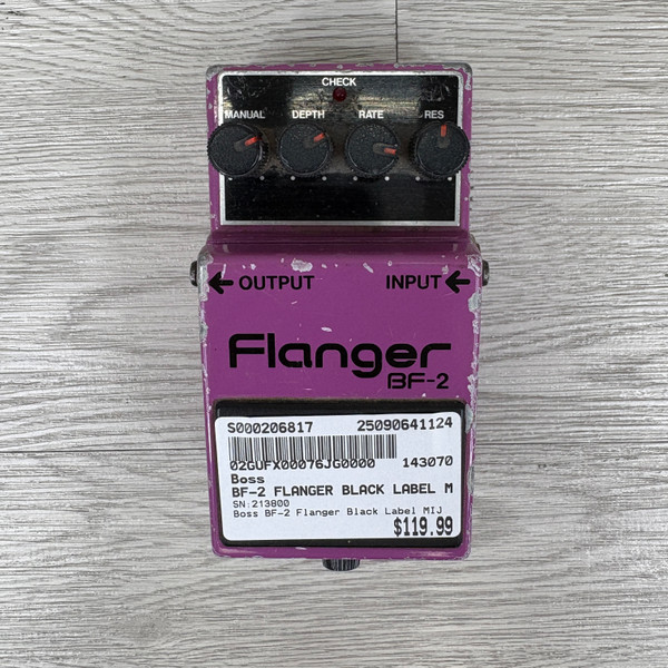 BOSS BF-2 (1982) Flanger